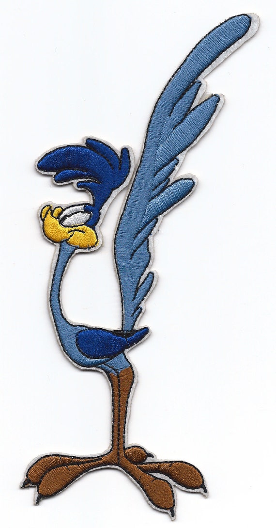 Road Runner Bird Beep Beep Looney Tunes Embroidered Iron