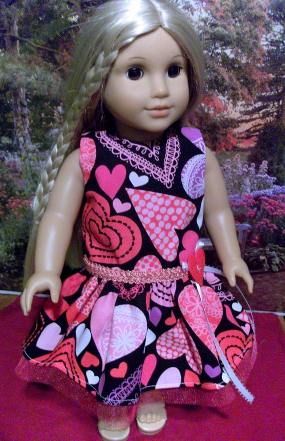 Valentine's dress #4 for American Girl 18 inch dolls
