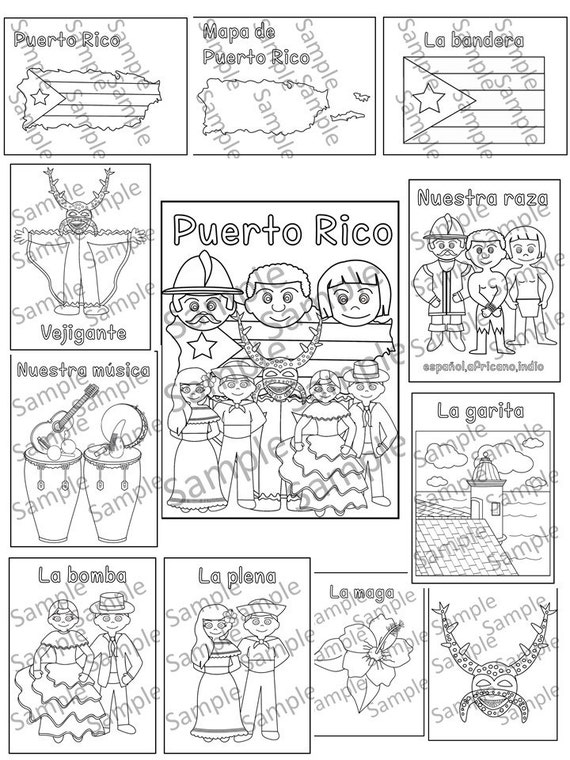 Puerto Rico Printables