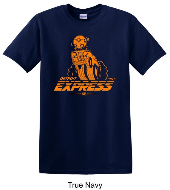 Detroit Express 1978 Vintage NASL MENS Soccer Tee by TSTeesUSA