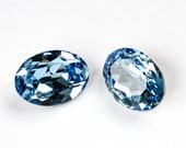 25x18mm AQUAMARINE Swarovski Oval Fancy Stones Article 4120