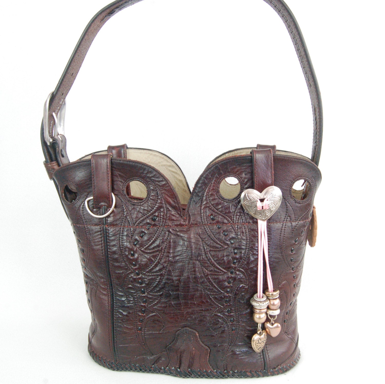 Repurposed Western Cowboy Boot Purse 14010