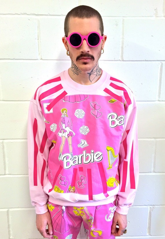 pink barbie sweater