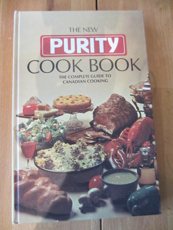 The New Purity Cookbook Canadian Cooking vintage retro