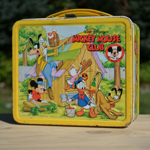 Vintage Mickey Mouse Club Lunch Box