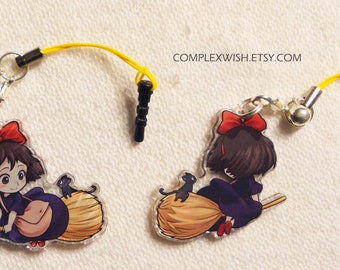 Reversible Kiki's Delivery Service charm - Kiki