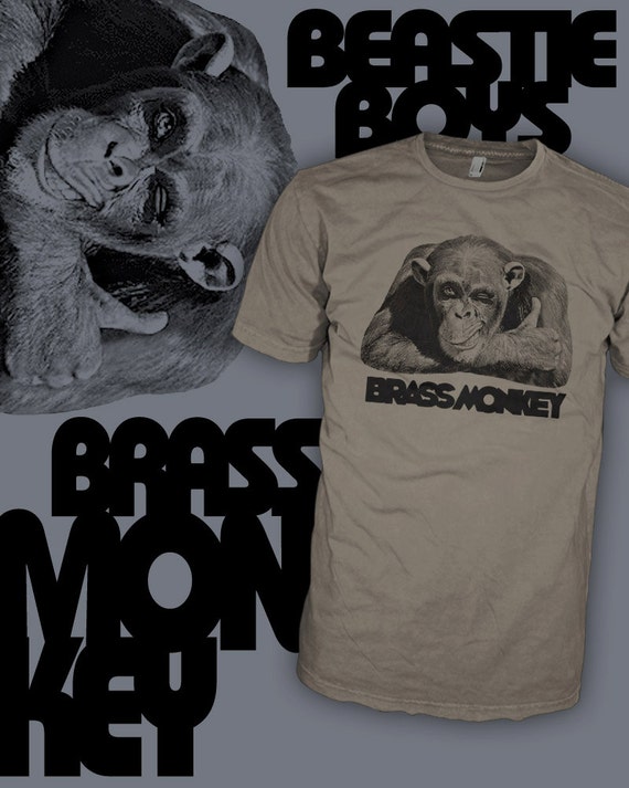 Brass Monkey T Shirt Beastie Boys Drink Shirt Brass Monkey