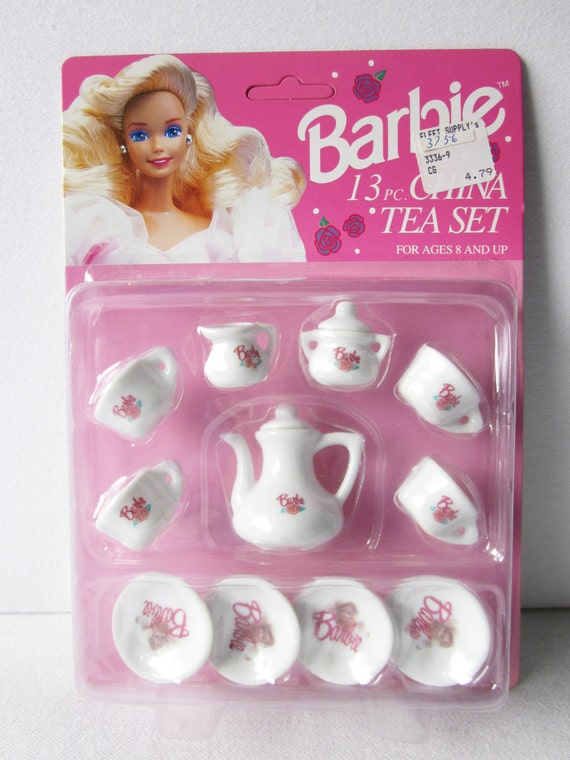 tea set barbie