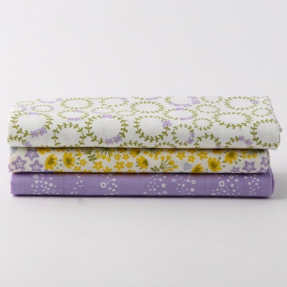 Cotton Fabric - Wildflower- Fat quarter bundle