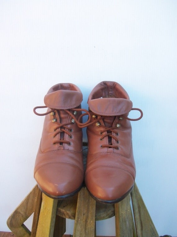 ankle boots vintage look