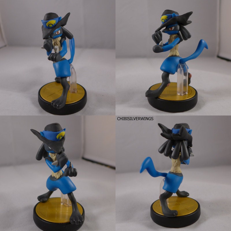 Sir Aaron's Lucario Amiibo Custom