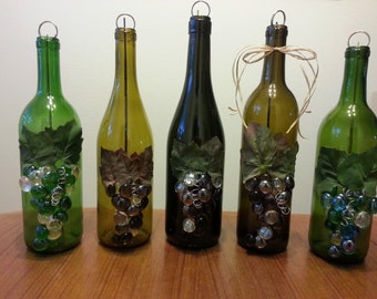 Upcycled Wine Bottle Incense Burner, Clean Way to Burn Incense, Wine Gift, House Warming Gift, Incense holder