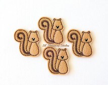 Popular items for squirrel applique on Etsy