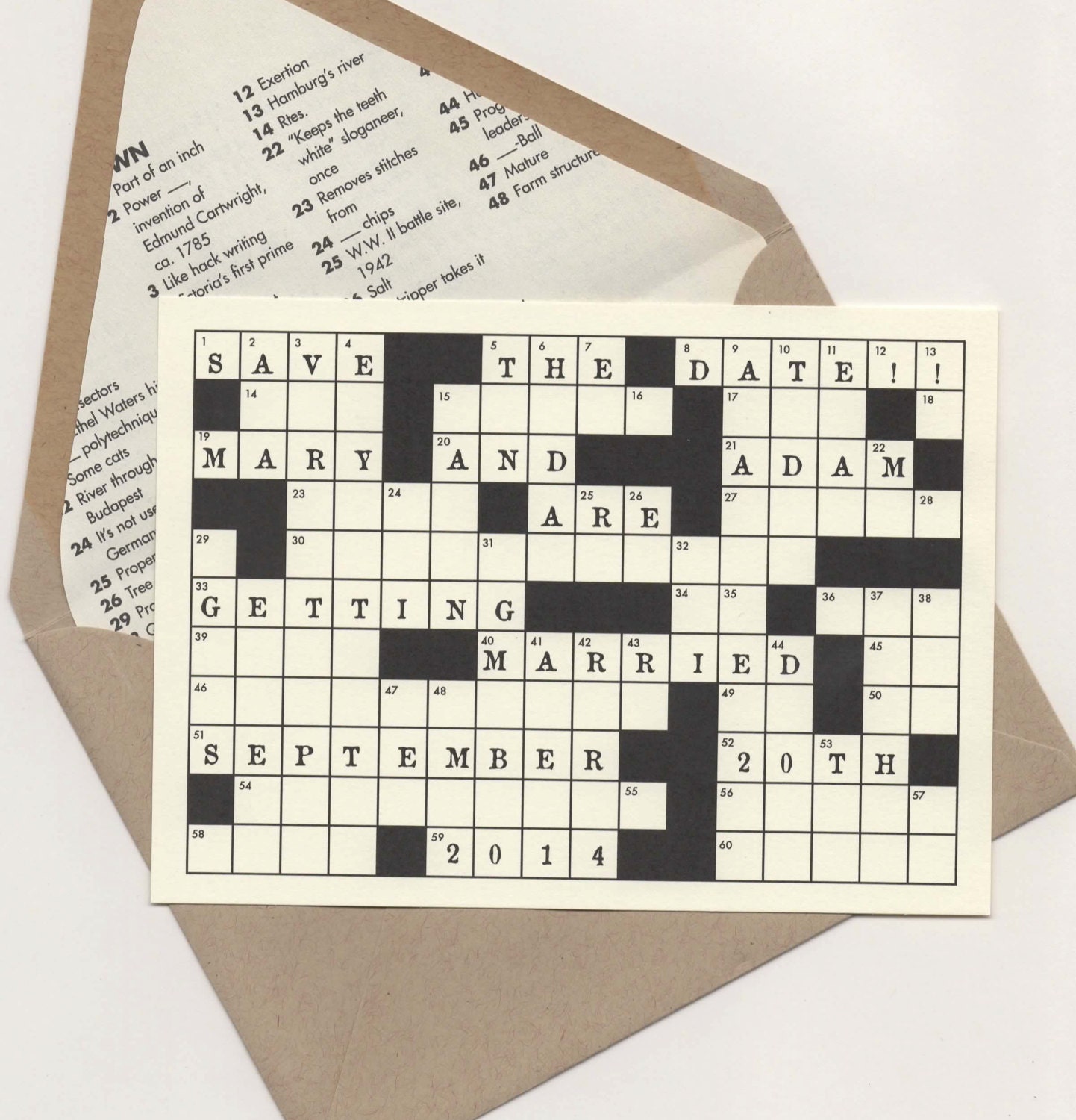 Crossword clue dating preference