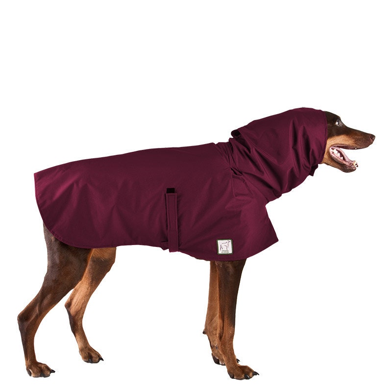 Dog Clothes Cold Weather Water Resistant Fleece Lined Coat