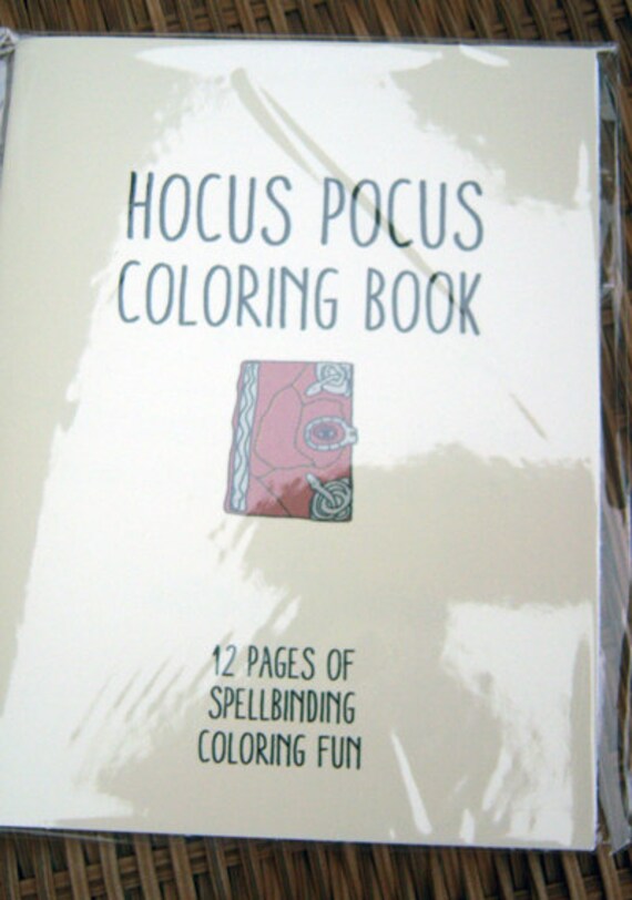 Hocus Pocus Coloring Book