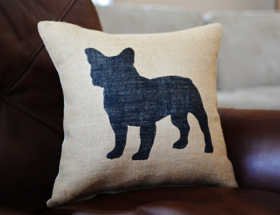 frenchie dog pillow