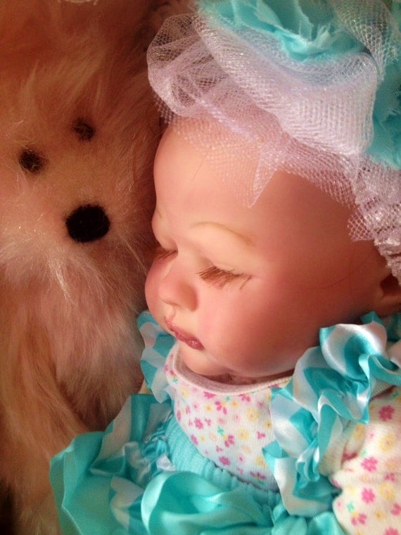 Items similar to Completed Reborn Baby Doll Emily From the Liam Kit 18