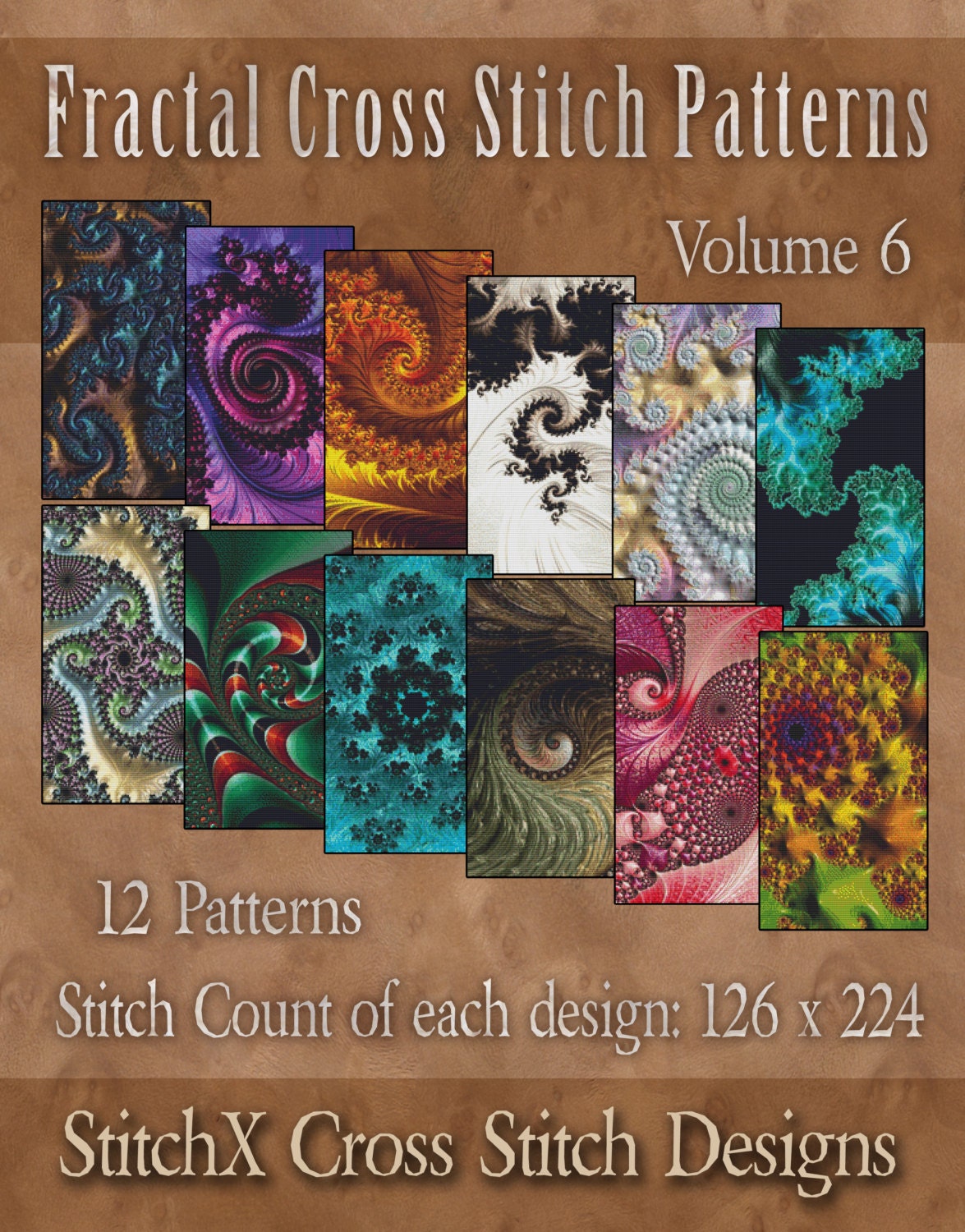 Counted Cross Stitch Designs Fractal Cross Stitch Patterns