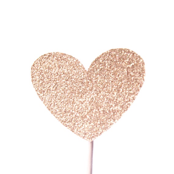 Amazon.com: cupcake topper heart