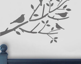birds in tree stencil birds on branch stencil bird stencil bird branch nursery - Kids Painting Templates birds in tree stencil birds on branch stencil bird stencil bird branch nursery - Kids Painting Templates