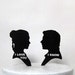 Wedding Cake Topper Batman and Catwoman by Plasticsmith on Etsy