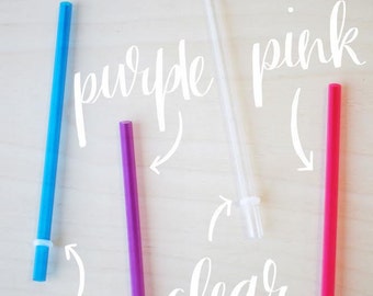 Short Reusable Straws