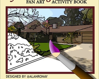 Thank You for Being A Friend - Fan Art Activity Book