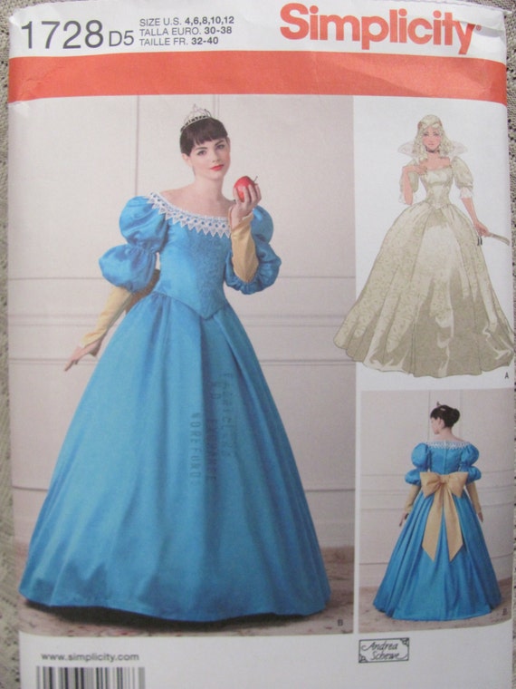 Simplicity 1728 Ladies Sleeping Beauty Gown by OnceUponAnHeirloom