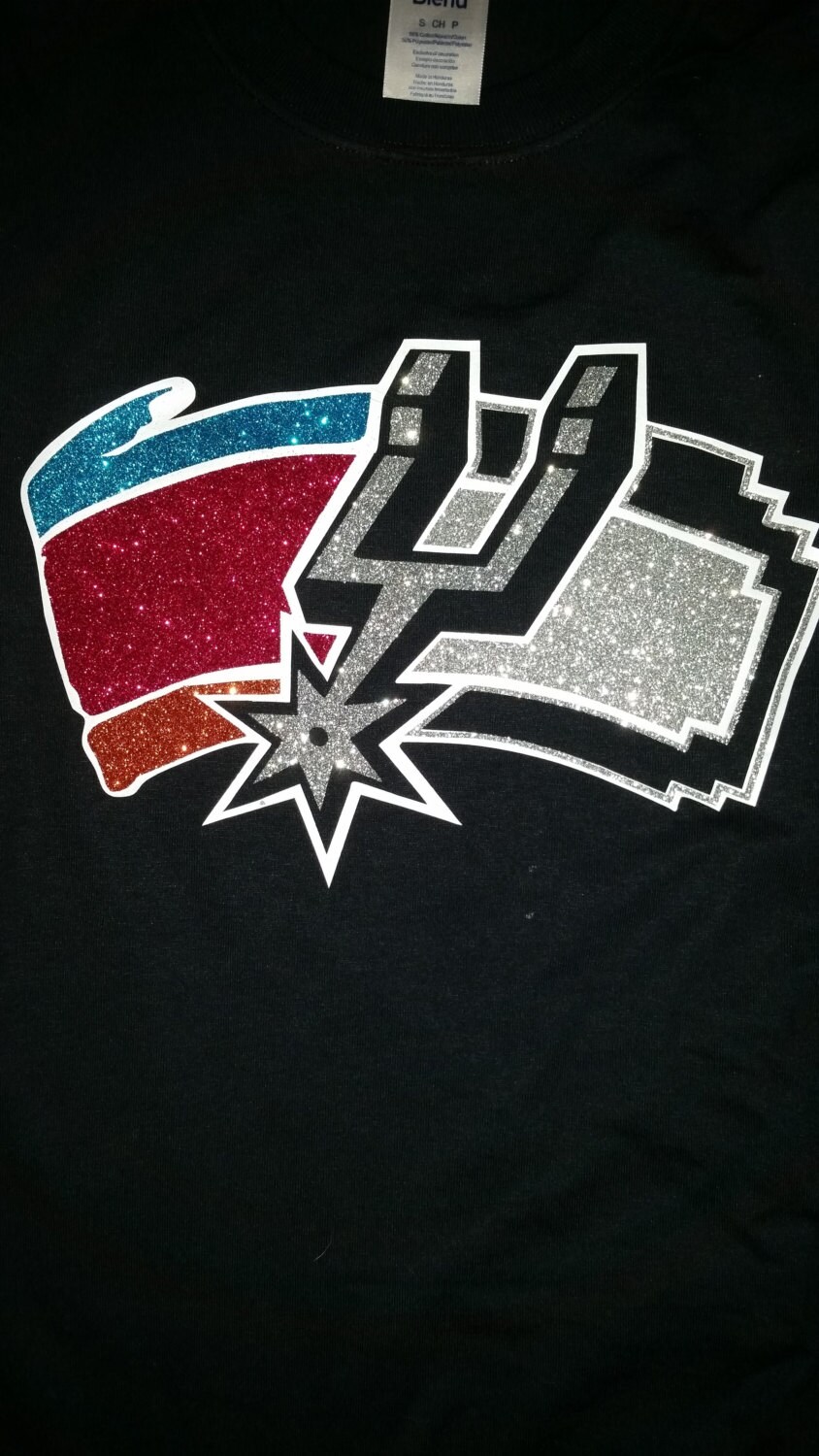 San Antonio Spurs Combo logo by AsilBoutique on Etsy