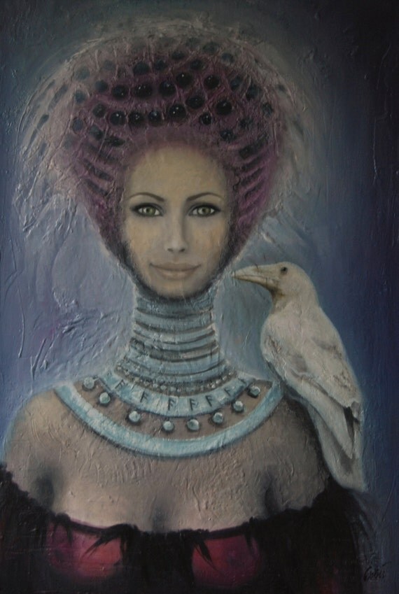 Large Wall Art Fine Spirit Art Mixed Media Painting Oil on Canvas Deep Texture Original Modern