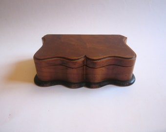 antique wooden jewelry box