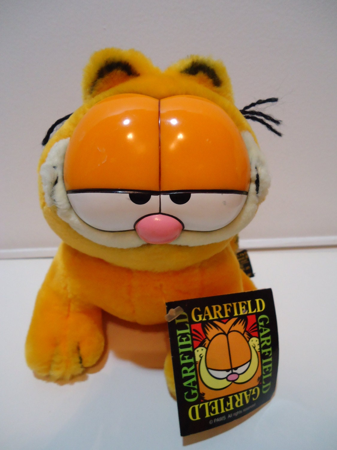 stuffed garfield cat