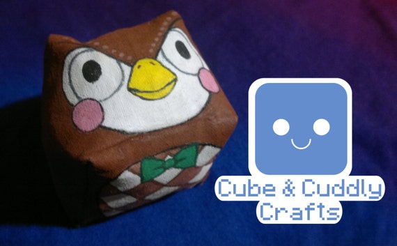 animal crossing cube plush