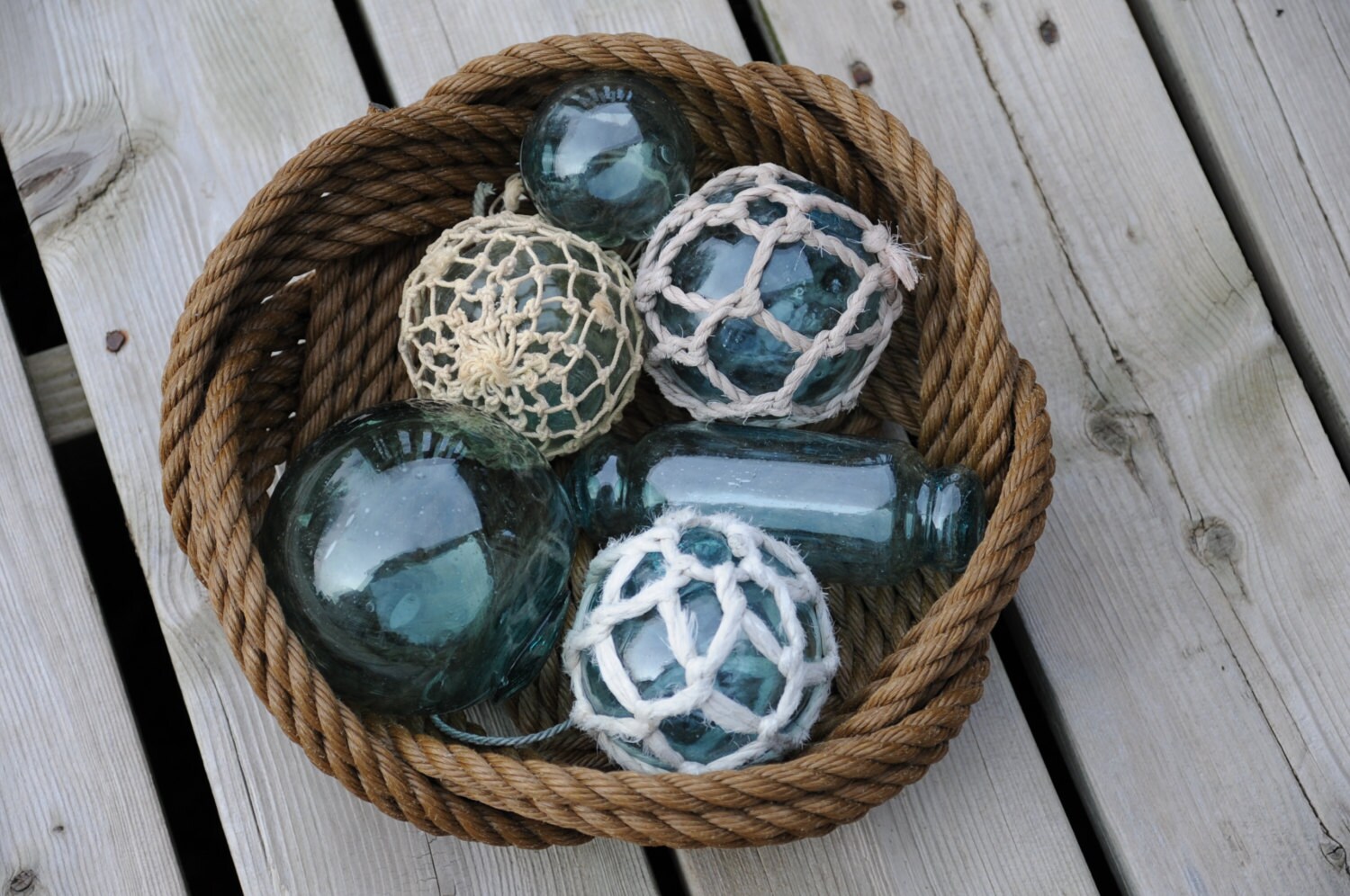 Brown Pro Manila Rope Bowl Nautical Decor Rope Bowl