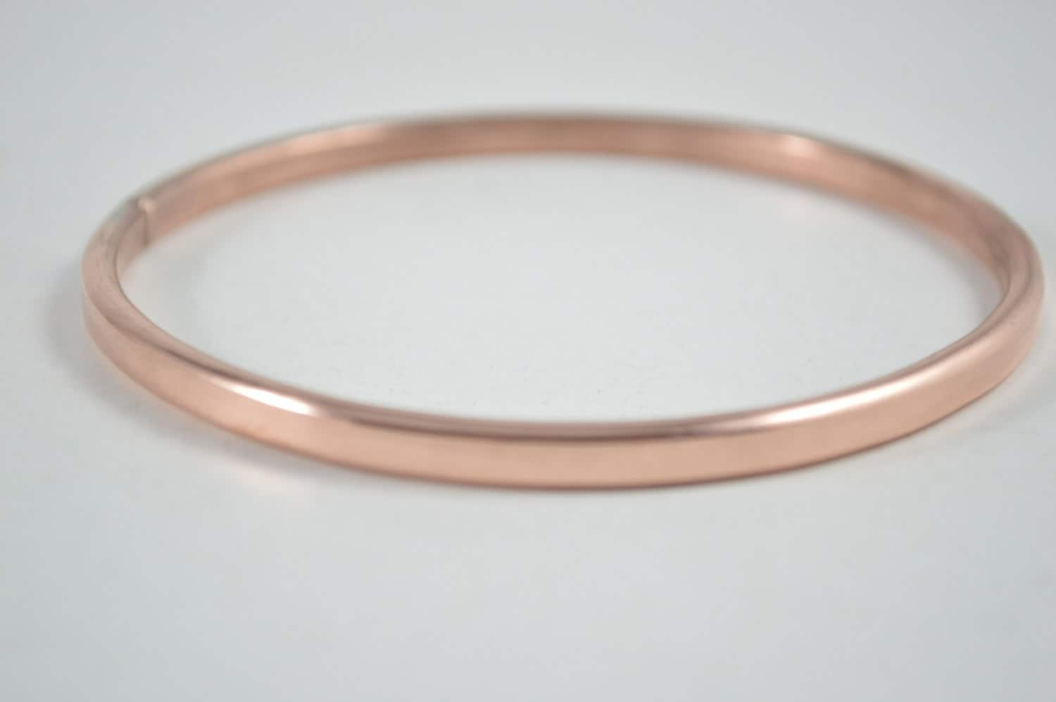 Copper Bangle Copper Bracelet Copper Jewelry Hand Polished