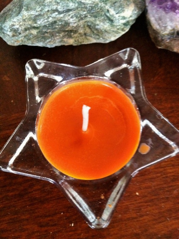Sacral Chakra Aromatherapy Candle doTERRA by LucidNoctum on Etsy