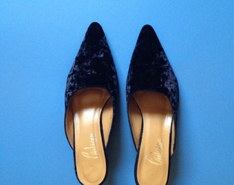 Vintage suede flats