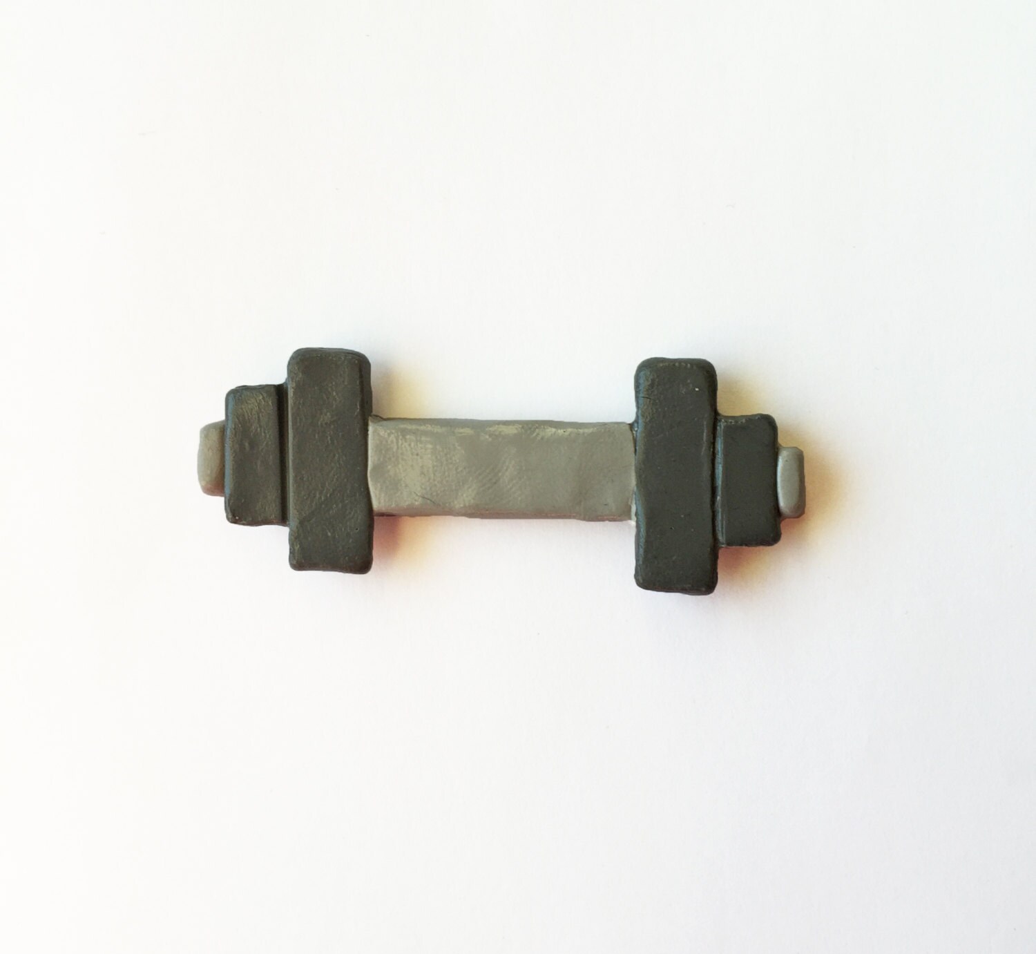 Barbell Dumbbell Polymer Clay by