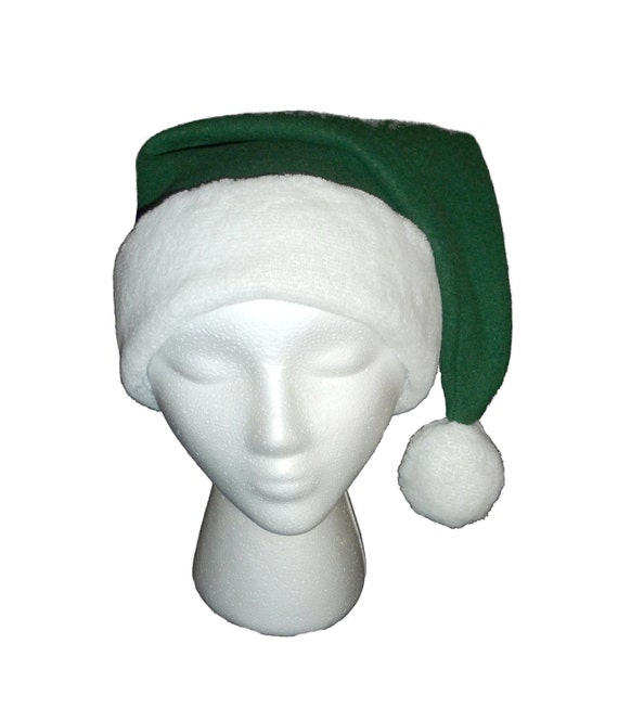 traditional green santa hat christmas hat plain green and traditional green santa hat christmas hat plain green and