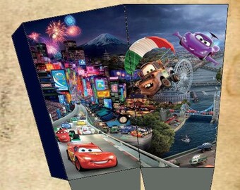 cars pixar popcorn