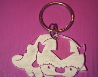 Appa Avatar the Last AirBender - Acrylic Keychain - Appa The Last Air Bison