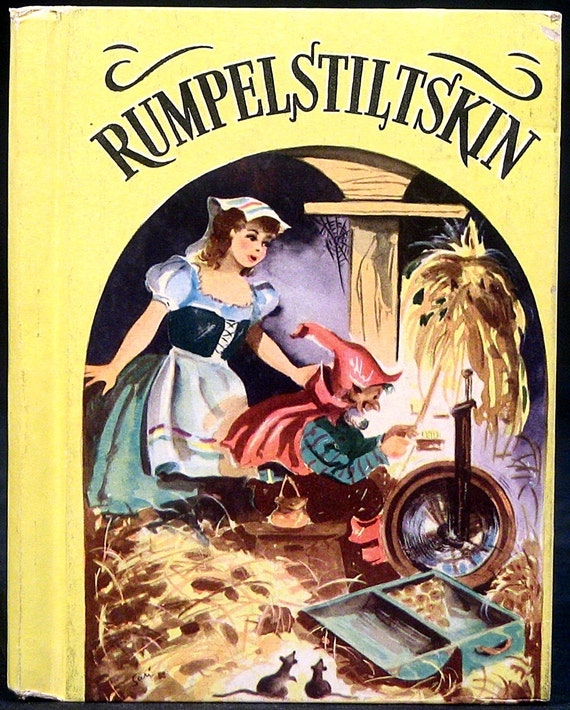 Vintage Rumpelstiltskin Story Book by ClassicTouchBooks on Etsy