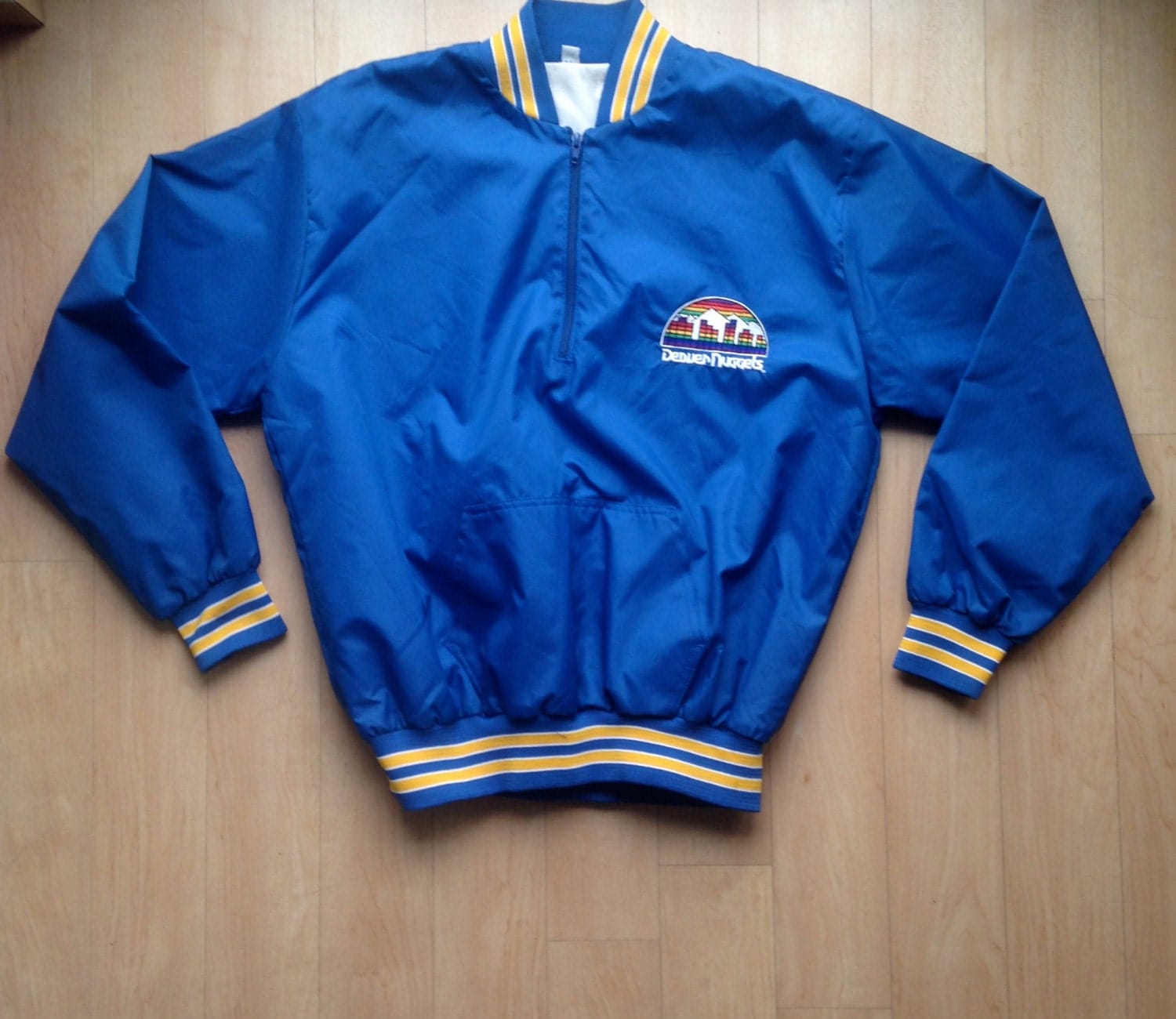 Vintage Denver Nuggets Jacket / Throwback NBA / Size Large