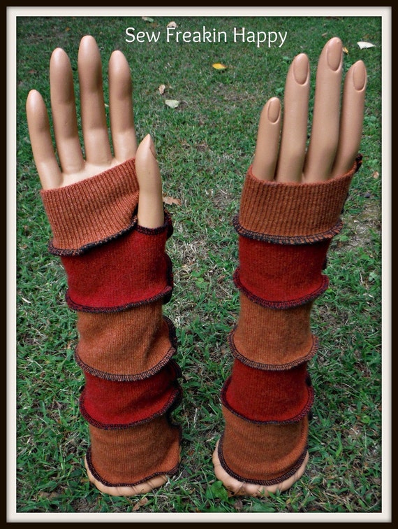 Recycled Cashmere Arm Warmers