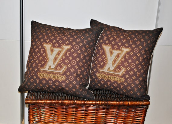 Sale 25% Off LOUIS VUITTON pillow cover Designer