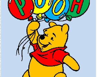 Winnie the Pooh Crochet Graphghan Pattern