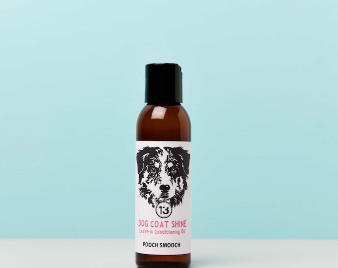 Pooch Smooch Dog Coat Shine Leave In Conditioning Oil