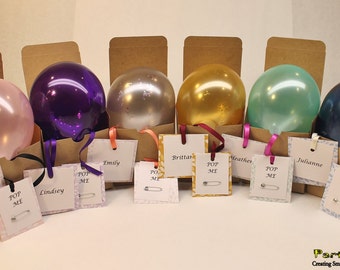 Will you be my Bridesmaid? Balloon Message Gift Box!