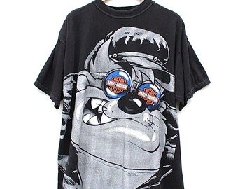 tasmanian devil harley davidson t shirt